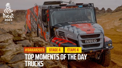 Trucks Top moments - Étape 4 / Stage 4 - #Dakar2023
