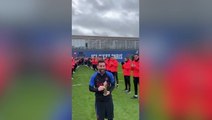 World Cup winner Lionel Messi given guard of honour on return to PSG training