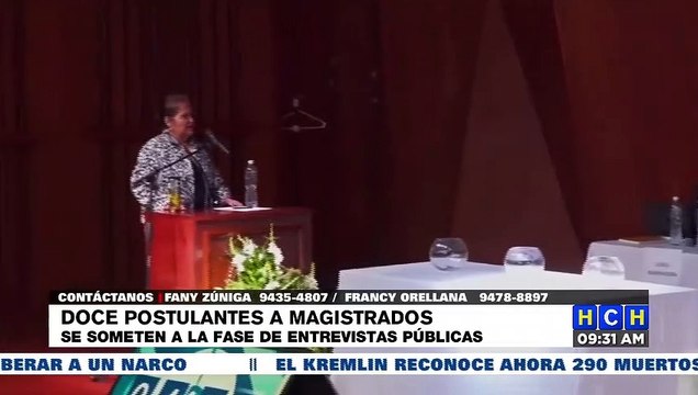 12 postulantes a magistrados se someten hoy a la fase de entrevistas públicas