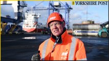 Immingham Docks: Demonstration of Terberg tractor fuelled by hydrogen