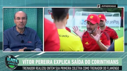 "No Corinthians, o Vítor Pereira foi HORRÍVEL e…" Vampeta É DIRETO sobre chegada de VP ao Flamengo!