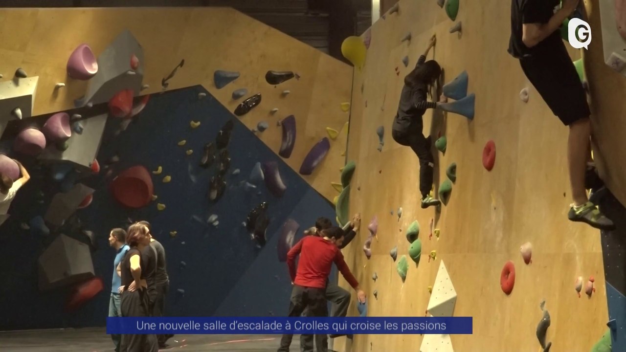 Reportage - Une nouvelle salle d’escalade à Crolles qui croise les passions