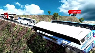 A road you've never seen before !! Skilled Bus Driving At Magic and Deadliest Roads