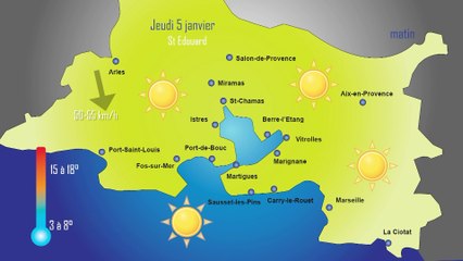 Météo : soleil pour tous et mistral pour certains demain