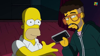 ¿Se cumple otra predicción Bad Bunny también lanzó el celular de Homero Simpson