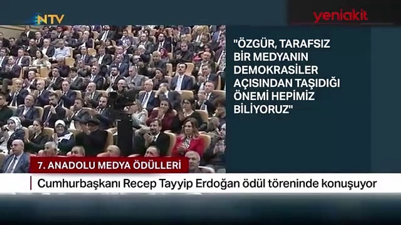 Cumhurbaşkanı Erdoğan gazetecileri uyardı: Kendinize ayar verin ayar