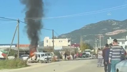 İki otomobilin çarpıştığı kazada 1 kişi öldü, 1 kişi yaralandı