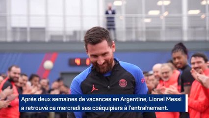 PSG - Une haie d’honneur pour accueillir Messi