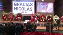 Numerosos rostros políticos y sindicales despiden a Nicolás Redondo