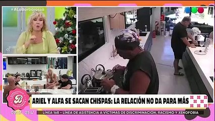 Georgina Barbarossa fulminó a Alfa de Gran Hermano tras su pelea con Ariel