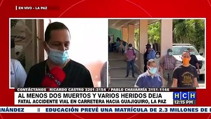 ¡Tragedia! Dos muertos y al menos 15 heridos, al accidentarse carro con cortadores de café en La Paz