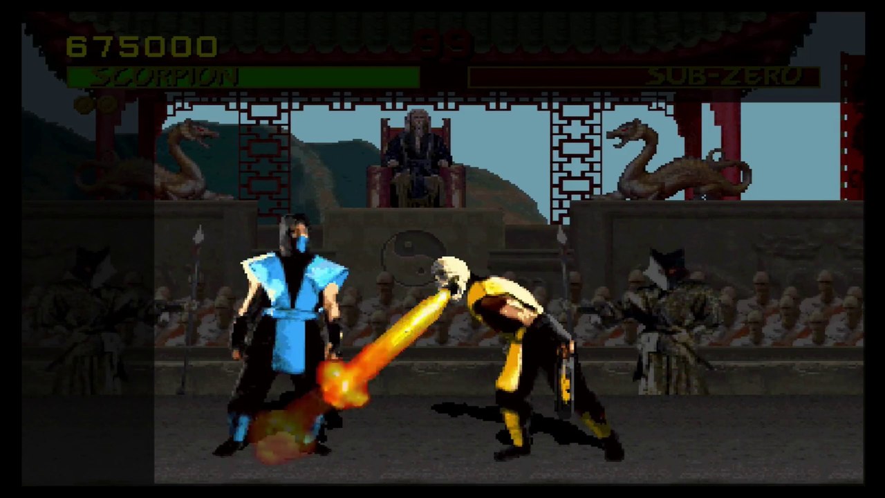 Mortal Kombat -  Monday 10th August, 1992 - Revision 5.0 T Unit - Friday 19th March, 1993 - Scorpion - Arcade - Full Playthrough (USA Version) - With Fatality Callouts