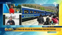Cusco reinicia paro: transporte público y servicio de trenes a Machu Picchu suspendidos