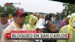 Cívicos del Norte Integrado refuerzan bloqueo en San Carlos exigiendo la liberación del gobernador Camacho