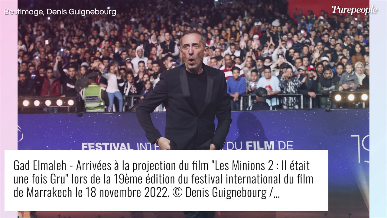 "Je suis déstabilisé" : Gad Elmaleh révèle son "crush" sur une journaliste célèbre