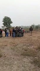Villager climbed into water tank
