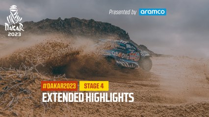 Extended highlights of Stage 4 presented by Aramco - #Dakar2023