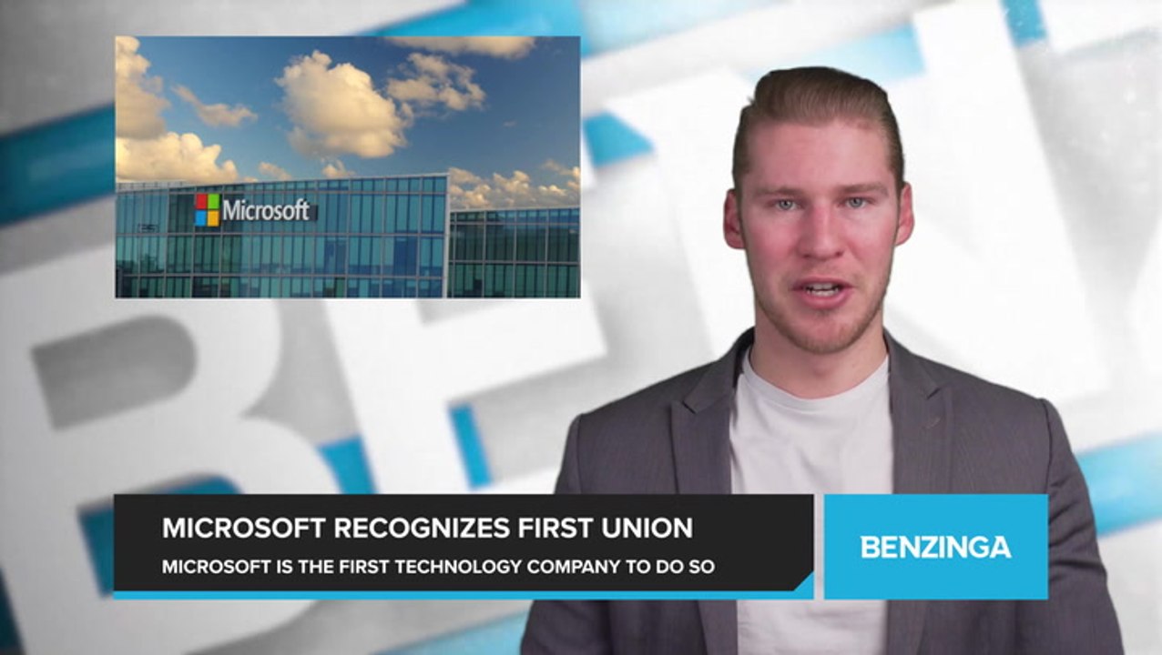 Microsoft Recognizes First Union