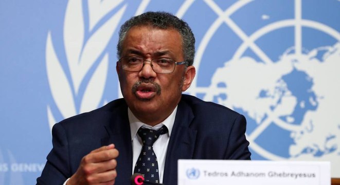 El director general de la OMS, Tedros Adhanom: Seguimos pidiendo a China datos más rápidos, regulares y fiables .