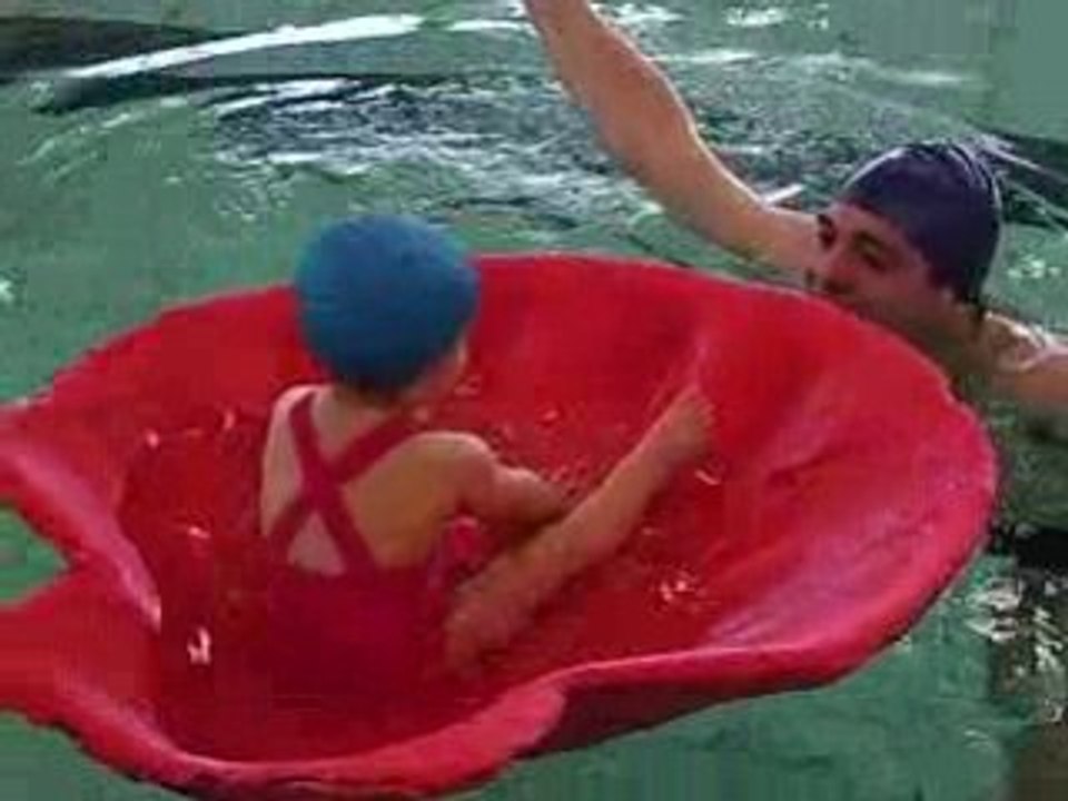 Angélina aux bébés nageurs