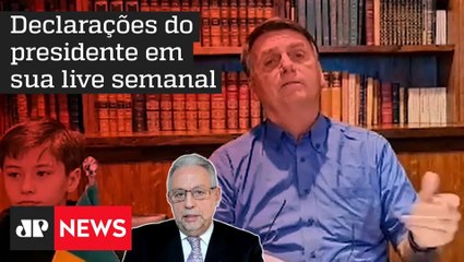 Bolsonaro: “Quem opta pela violência que vá pro outro lado, essa sempre foi a nossa posição”