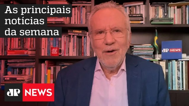 Sexta-feira é dia de Alexandre Garcia analisar os principais fatos da semana