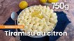 La recette du tiramisu au citron (tiramisù al limone) - 750g