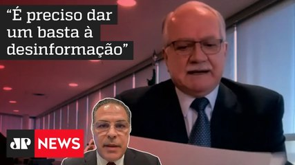 Edson Fachin fala em “inaceitável negacionismo eleitoral” no Brasil