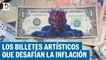 Los billetes pintados de Argentina