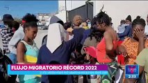 Flujo migratorio récord en 2022: 2.76 millones de indocumentados fueron detenidos