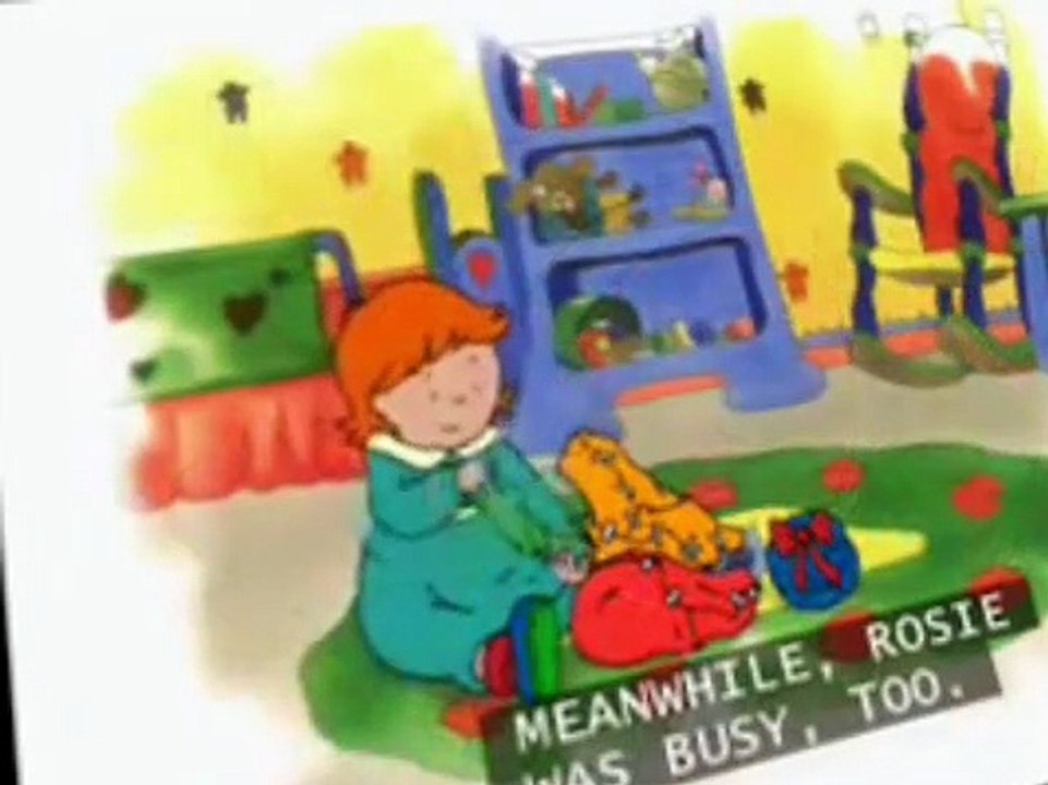 Caillou E0105 - Caillou's holiday movie 8