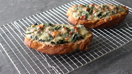 How to Make Beans and Greens Tartine