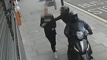 London moped thieves steal phones from hands of lone unsuspecting commuters