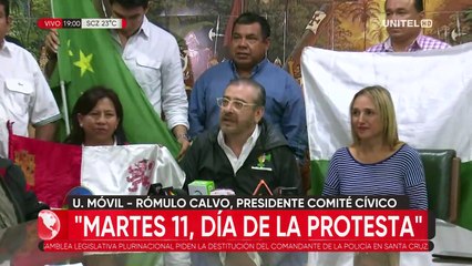 Cívicos convocan a marcha nacional para el 11 de enero y se declara emergencia en las regiones