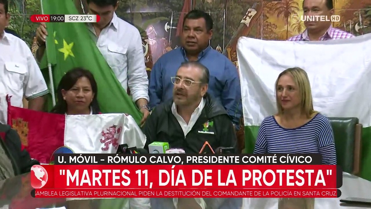 Cívicos convocan a marcha nacional para el 11 de enero y se declara emergencia en las regiones