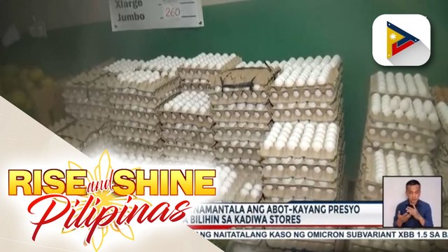 Ilang mga mamimili, sinamantala ang abot kayang presyo ng mga bilihin tulad ng puti at pulang sibuyas na mabibili sa halagang P170.00 kada kilo; Mga namumuhunan, ikinatuwa rin ang pagpapatuloy ng Kadiwa stores