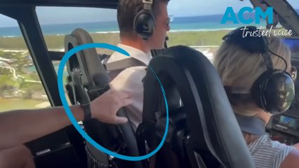 Chilling moment passenger warns pilot before chopper crash