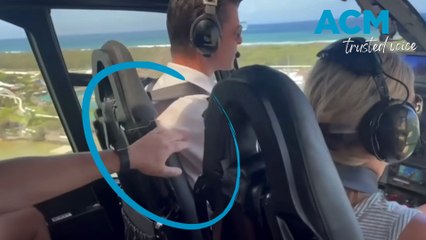 Chilling moment passenger warns pilot before chopper crash