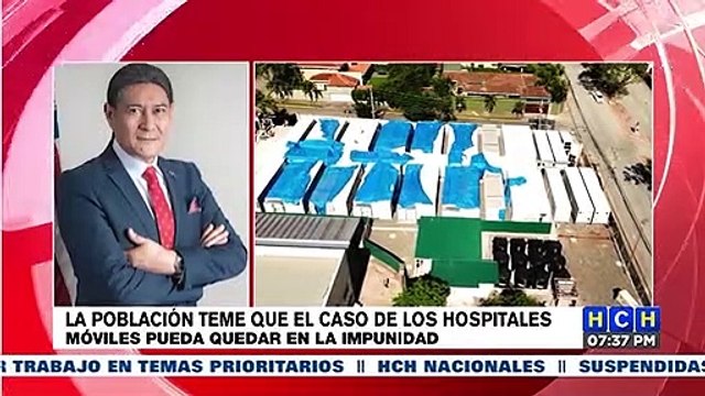 Hondureños exigen que el caso de los Hospitales Móviles no queden en la impunidad