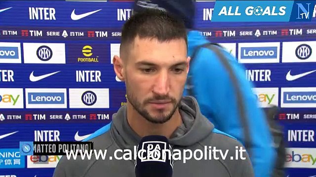 Inter-Napoli 1-0 4/1/23 intervista post-partita Matteo Politano