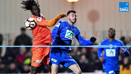 Les buts Avranches - Laval, coupe de France 2017