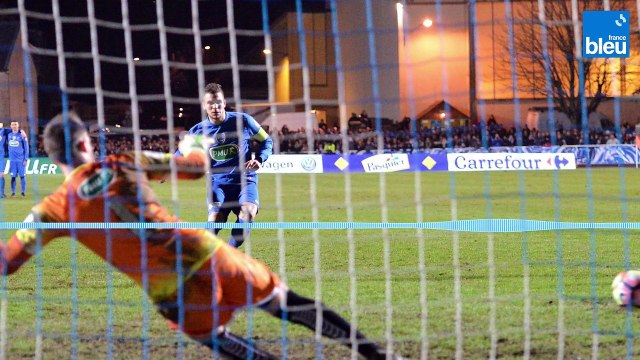 Les buts de Avranches - Strasbourg, coupe de France 2017