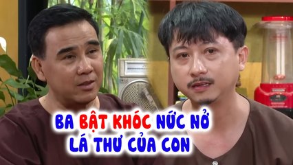 HỨA MINH ĐẠT bật khóc nức nở vì LÁ THƯ CỦA CON làm MC Quyền Linh xúc động nghẹn lòng