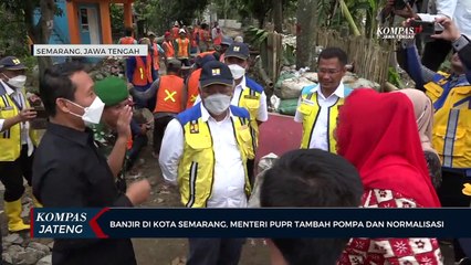 Banjir di Kota Semarang Berangsur Surut