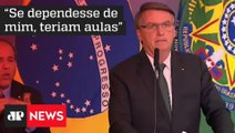 Bolsonaro volta a criticar governadores por medidas de restrições tomadas durante a pandemia