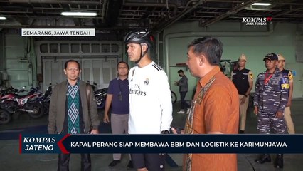 Kapal Perang Siap Membawa BBM dan Logistik ke Karimunjawa