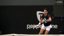 Novak Djokovic no podrá disputar dos torneos de tenis en Estados Unidos por no estar vacunado