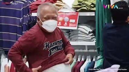 Jokowi Tampil Bak 'Boyband' dengan Para Menteri