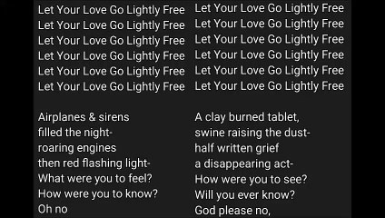 Brent Alan Beck Covering Beach Boy's Let Your Love Go Lightly Free