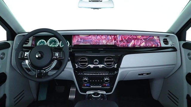 Rolls-Royce unveils Bespoke Phantom 'The six elements' in Dubai featuring hand-painted Sacha Jafri artwork